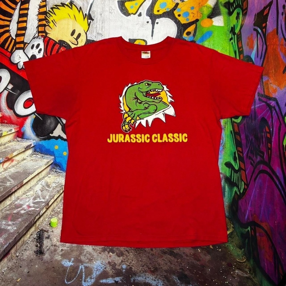 Jurassic Classic dinosaur graphic tee